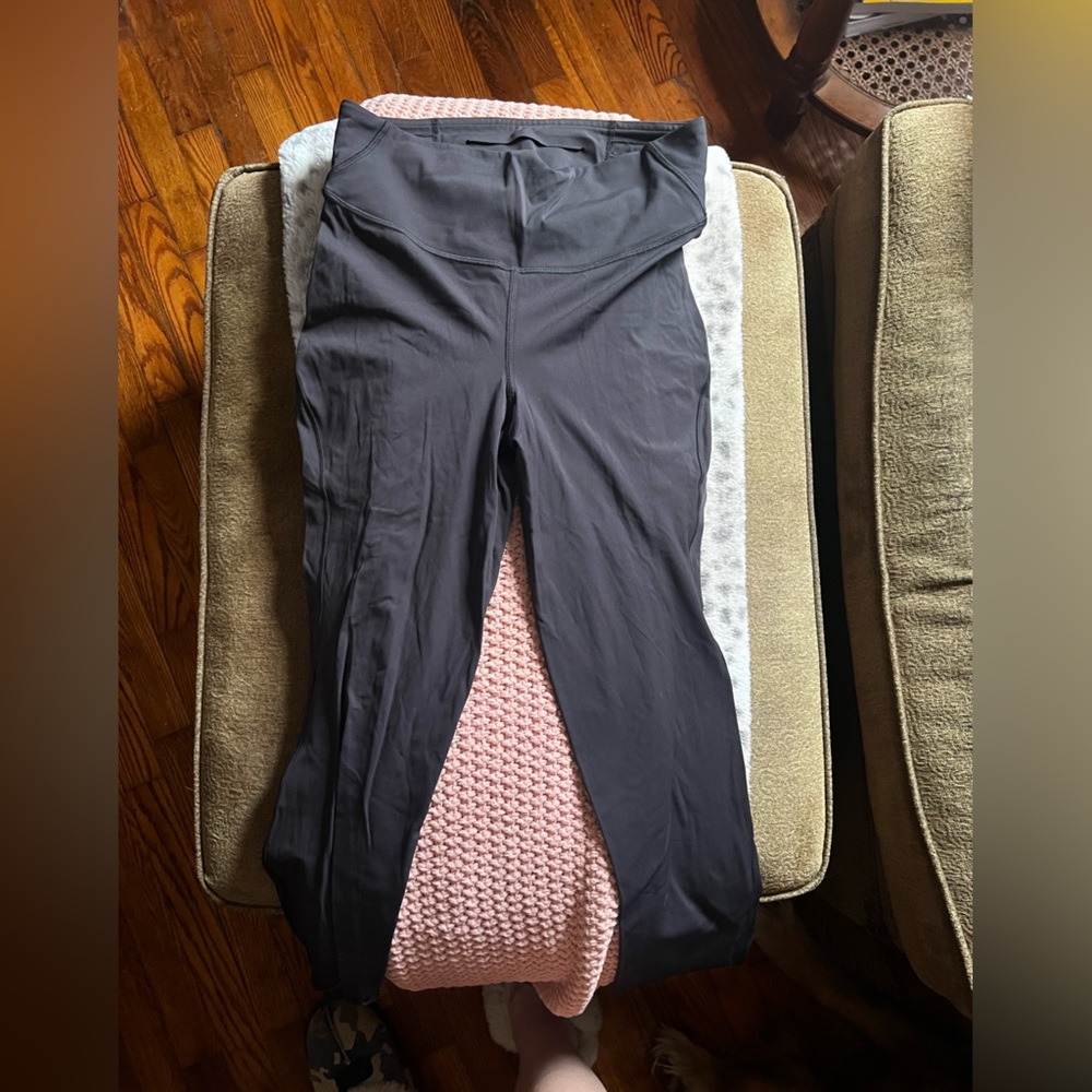 Black base pace high waisted leggings.